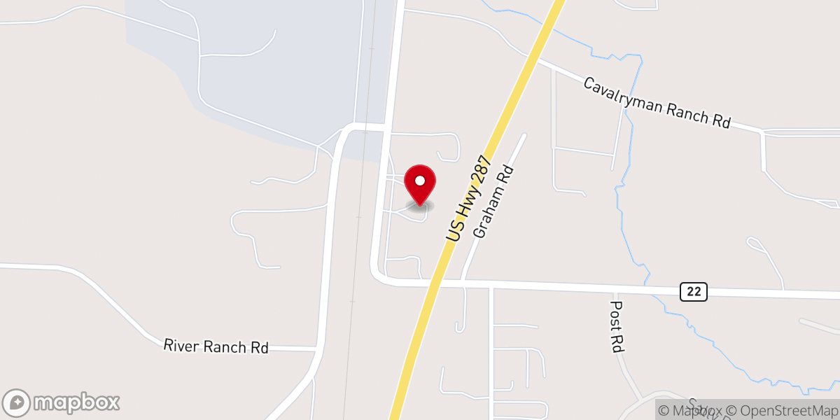 Map showing location of Living Shepherd Lutheran Church