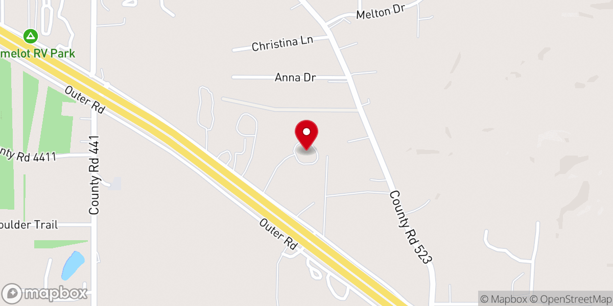 Map showing location of General Baptist Headquarters