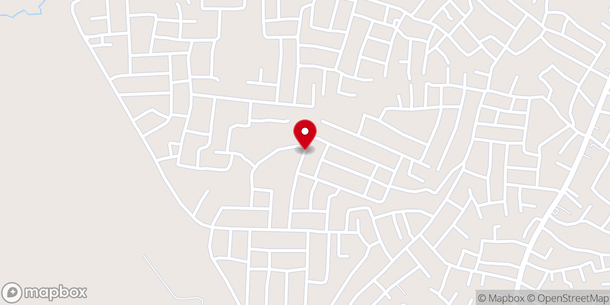 Map showing location of Living Faith Church, Gaga