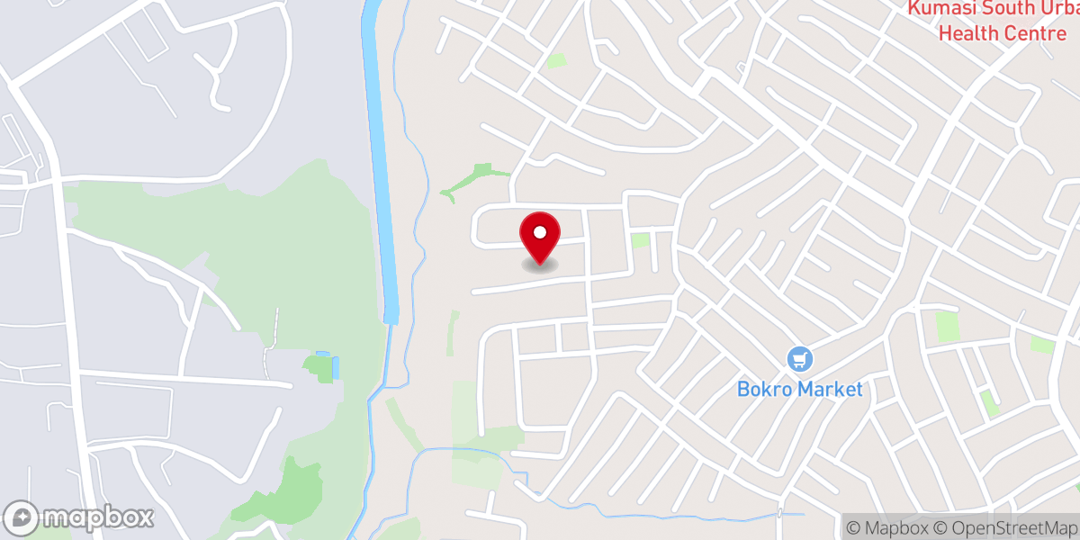Map showing location of The Methodist Church Ghana (Mount Olivet Society - Old Atonsu)