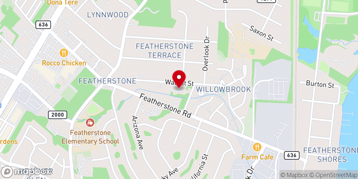 Map showing location of Holiness Tabernacle COGIC