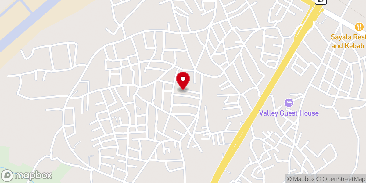 Map showing location of RCCG Next Level Embassy