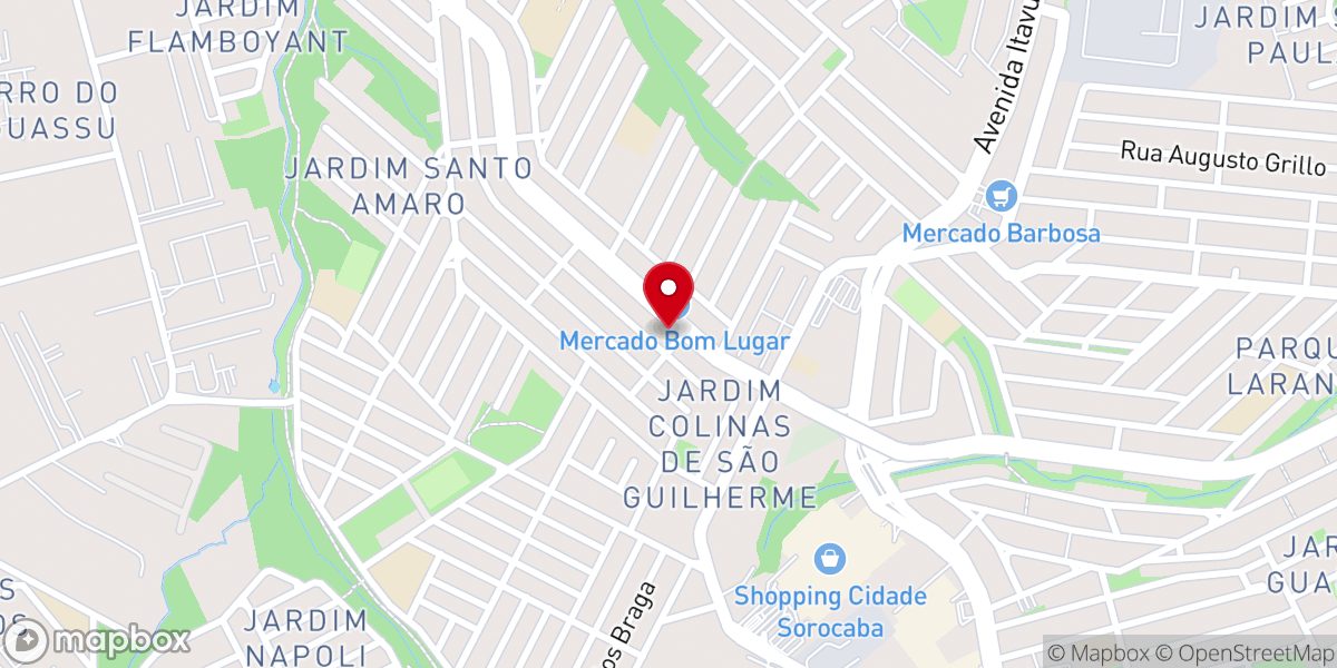 Map showing location of Assembleia de Deus - Ministério do Belém - Jardim São Guilherme