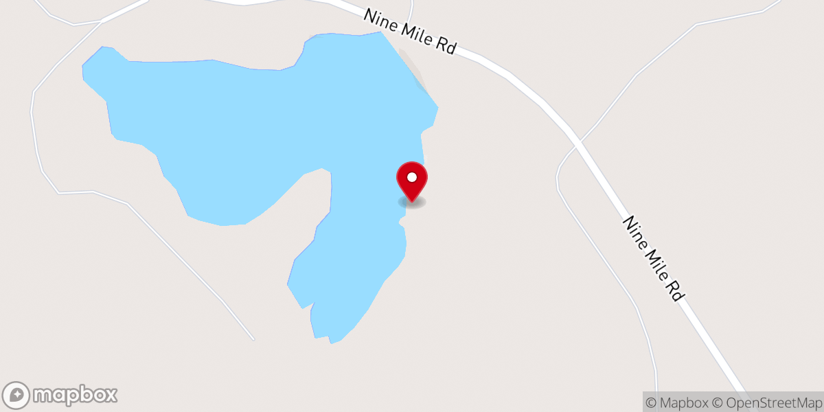 Map showing location of Bridger Pond Park