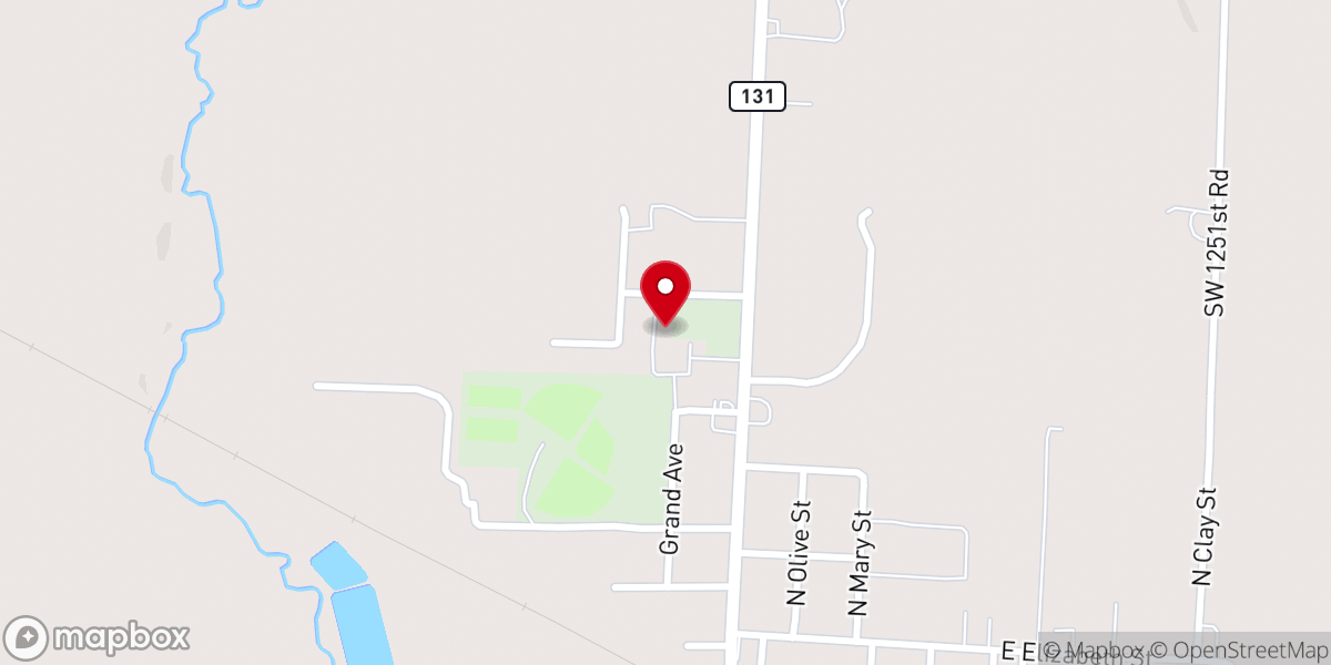 Map showing location of Covenant Church of Holden