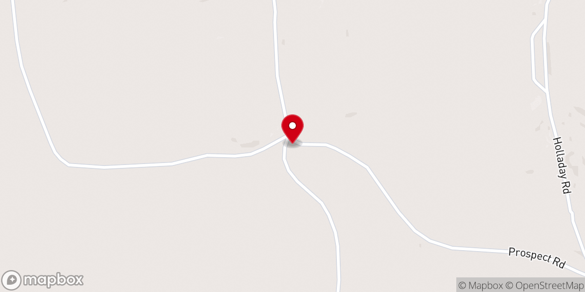 Map showing location of New Prospect Missionary Baptist Church