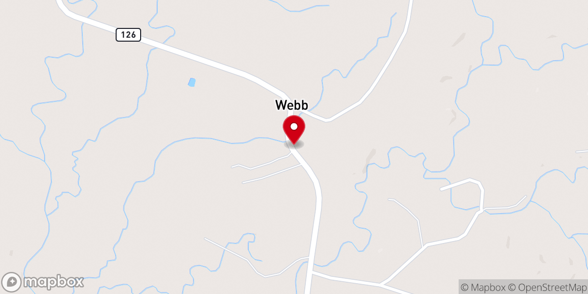 Map showing location of New Life Pentecostal Church