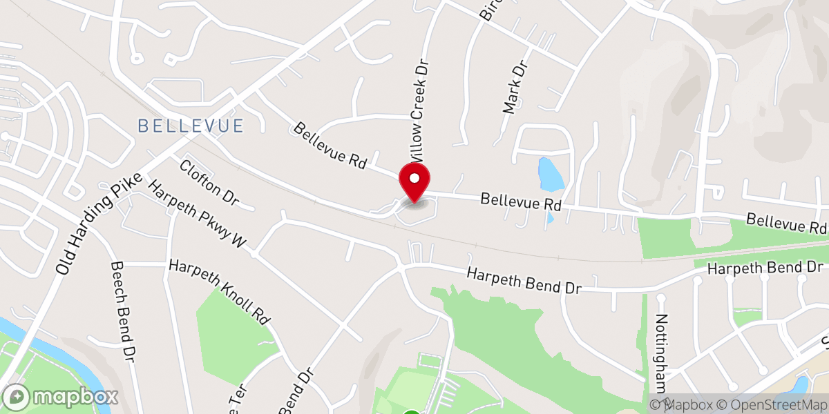 Map showing location of Gateway Life Church