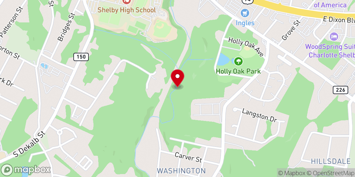 Map showing location of Vision Racing Ministries