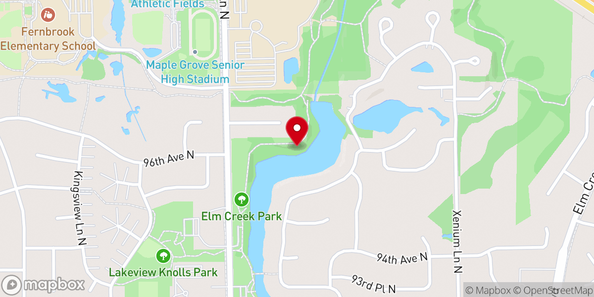 Map showing location of Beam Foundation NFP