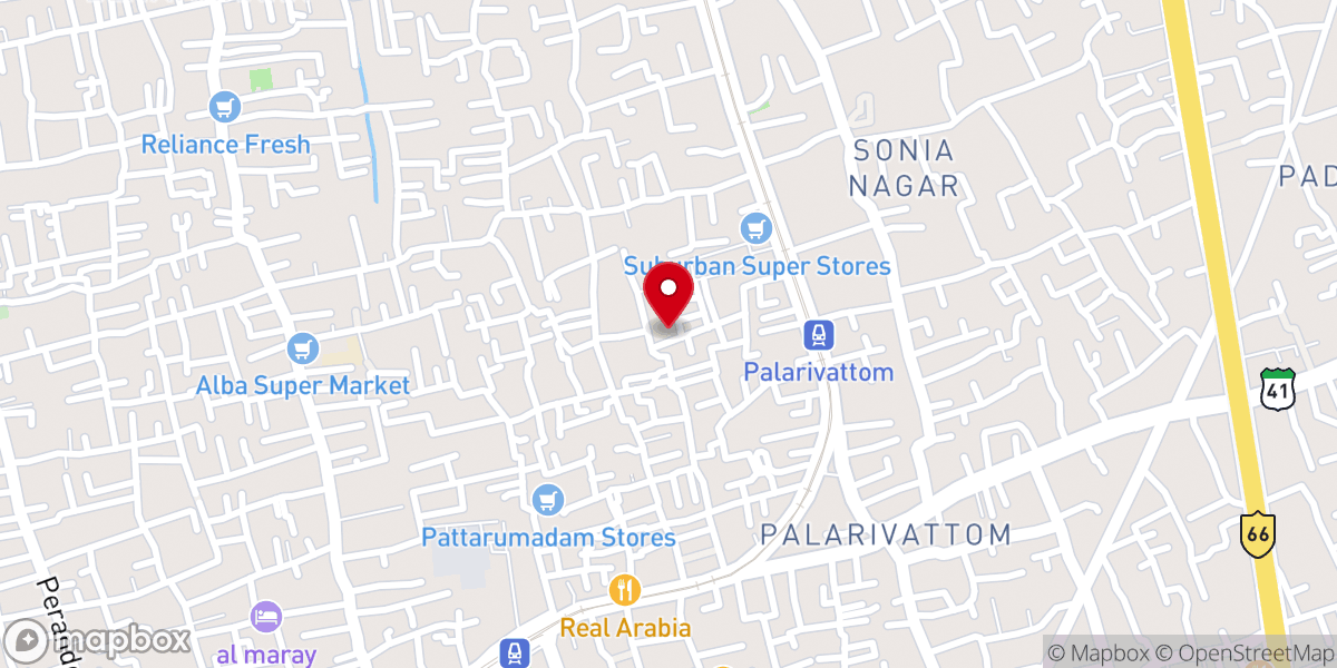 Map showing location of IPC Bethel Fellowship Church