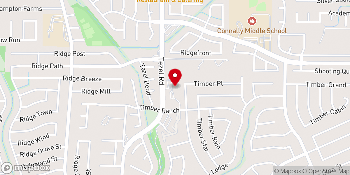 Map showing location of Northminster Presbyterian Church