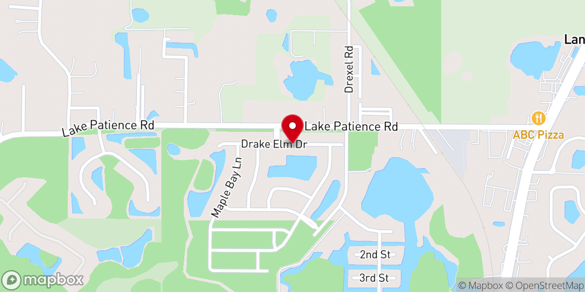 Map showing location of Whispering Pines by Pulte Homes