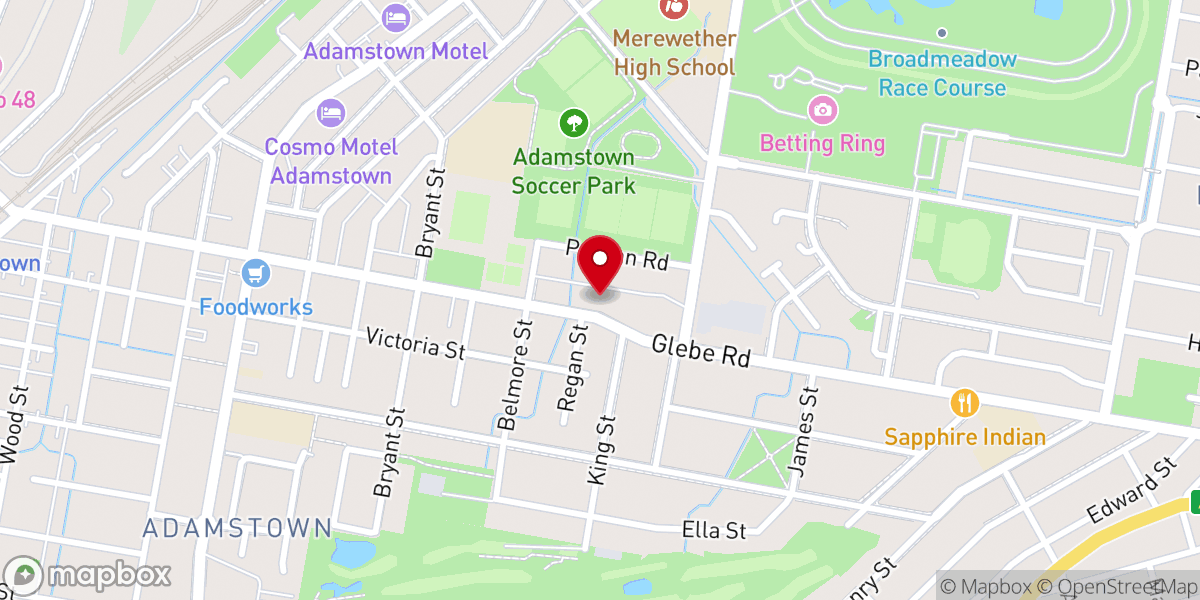 Map showing location of Live Free Church