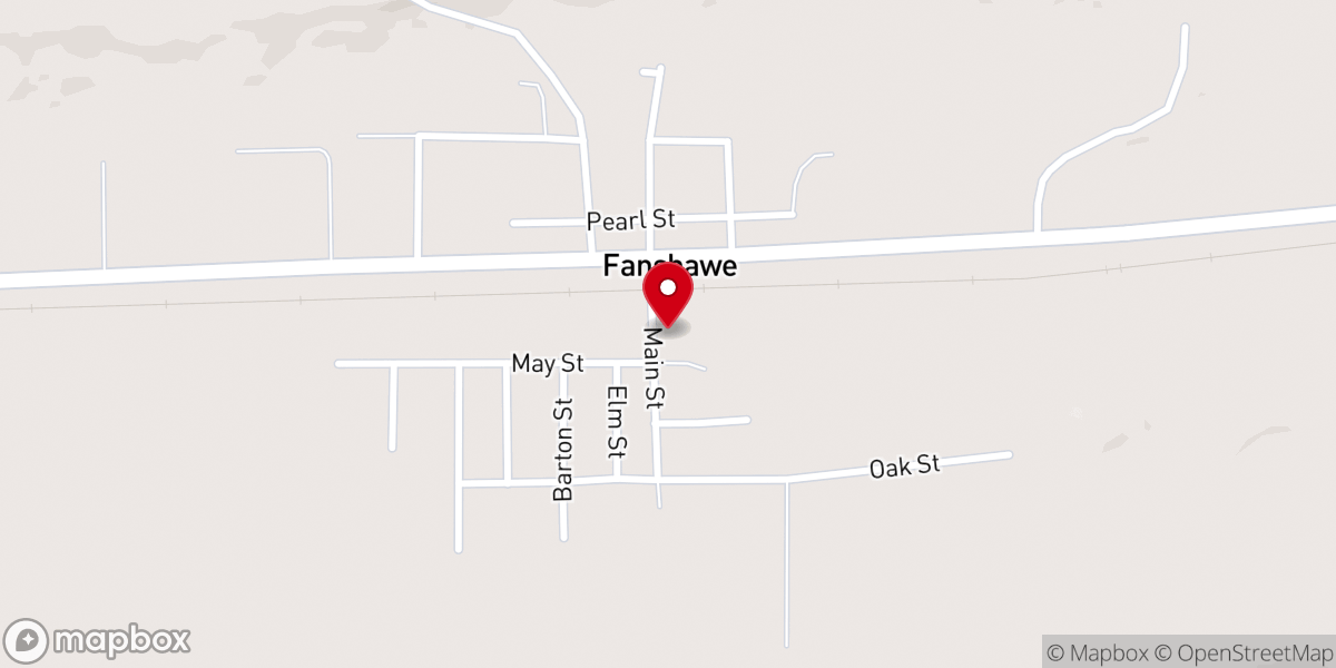 Map showing location of Community of Christ Church