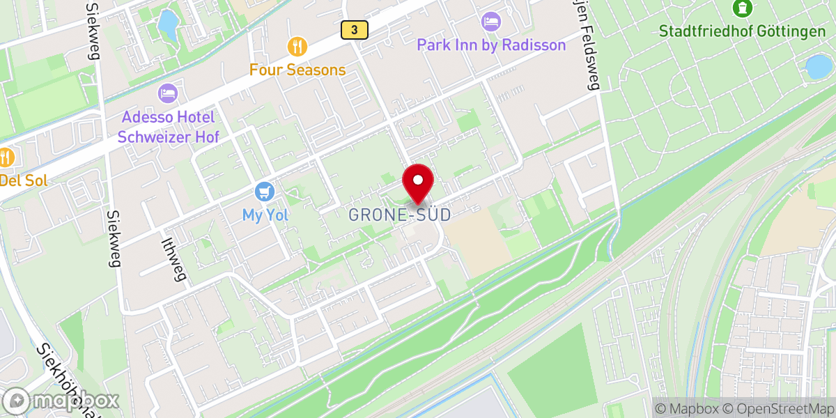 Map showing location of Kirchengemeinde Grone