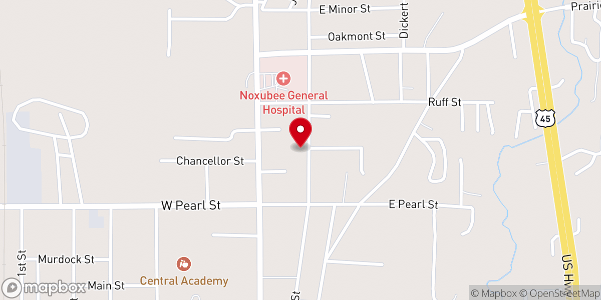 Map showing location of Independent Methodist Church