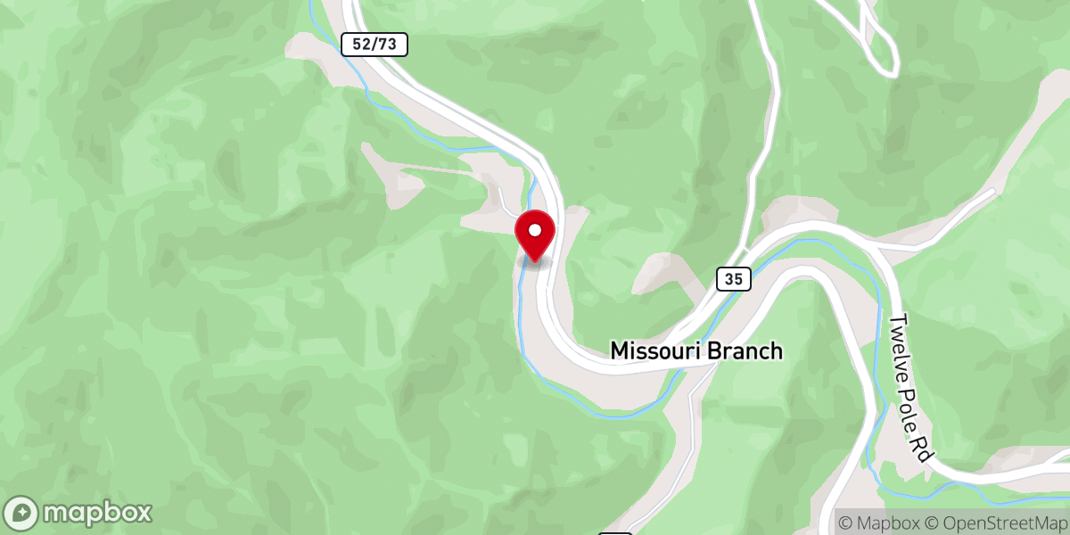 Map showing location of Fairmont United Baptist Church