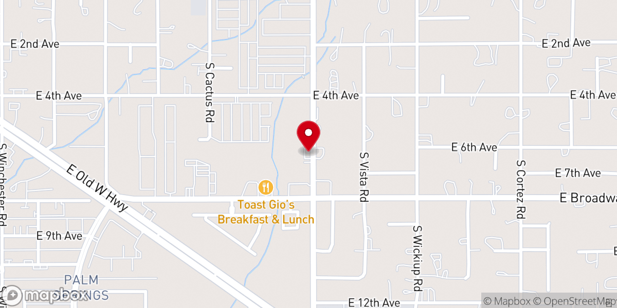 Map showing location of Lighthouse United Pentecostal Church