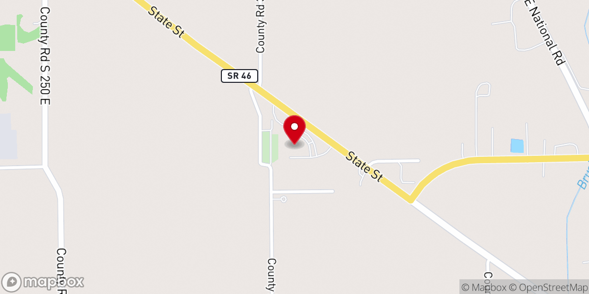 Map showing location of St Paul Evangelical Lutheran Church