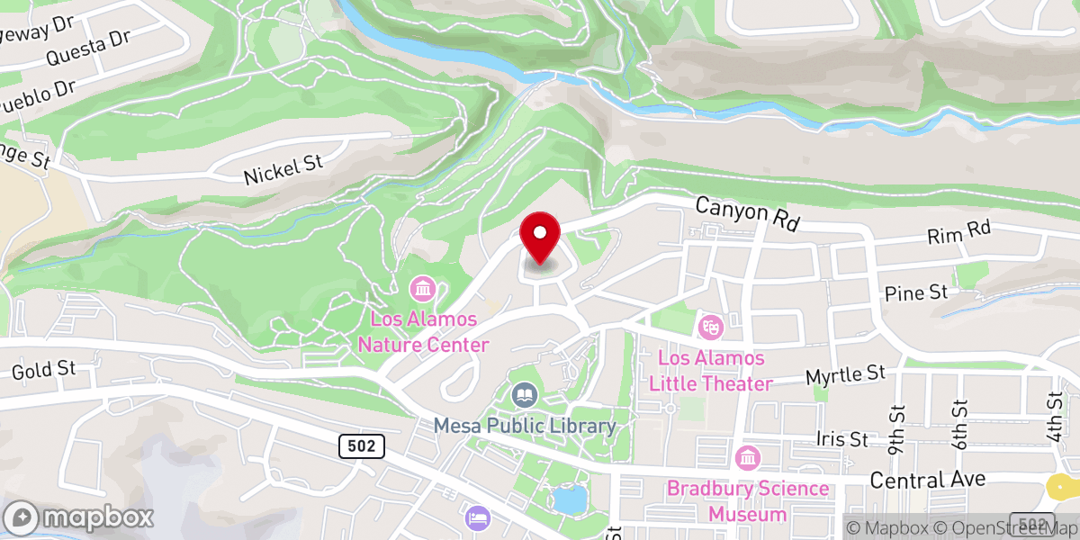 Map showing location of Chapel Apartments