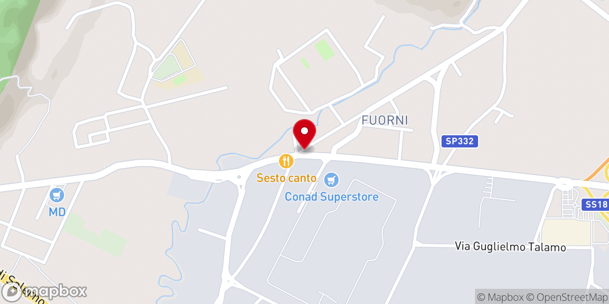 Map showing location of Chiesa Parrocchiale Regina Pacis