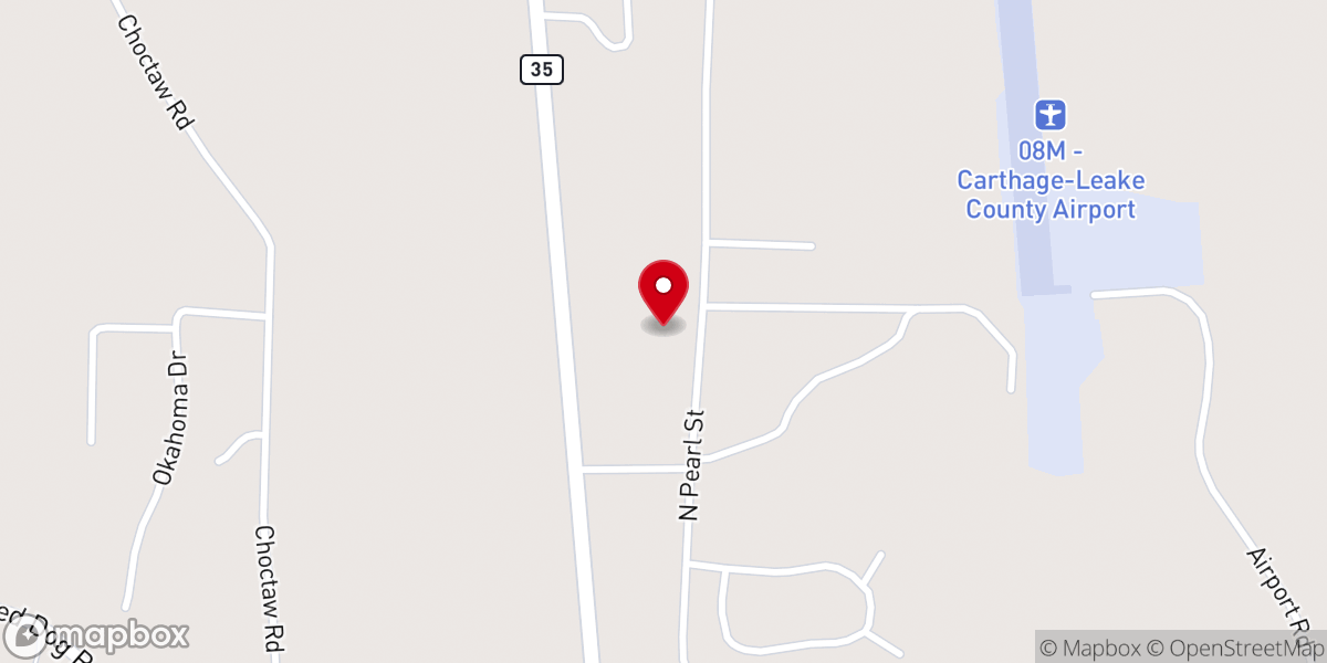 Map showing location of Harvest City Church