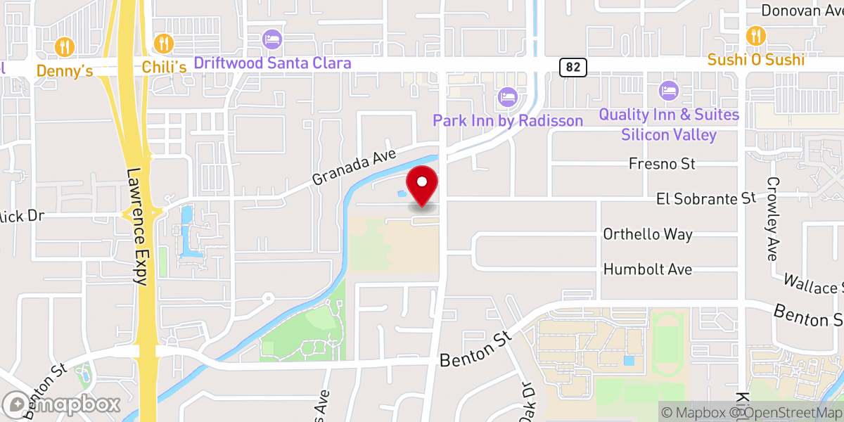 Map showing location of LifeCity Church