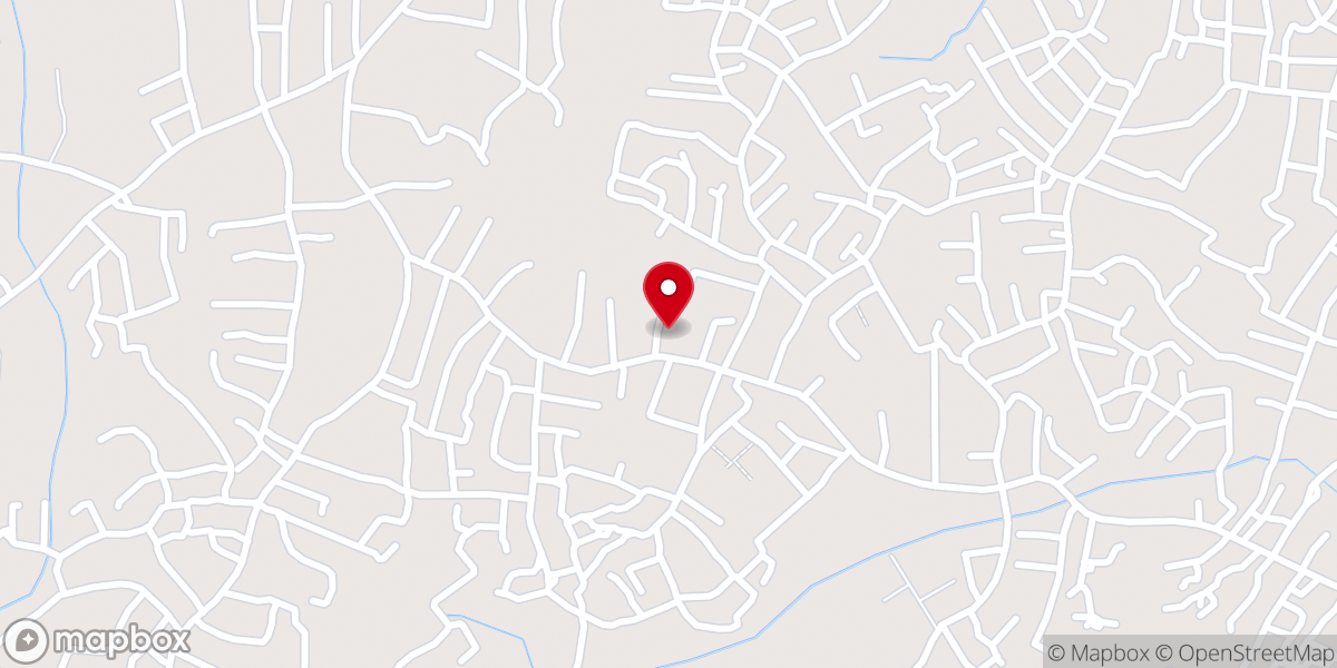 Map showing location of RCCG Winners Chapel