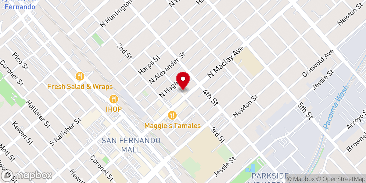 Map showing location of Shepherds Praise Chapel Bilingual Church