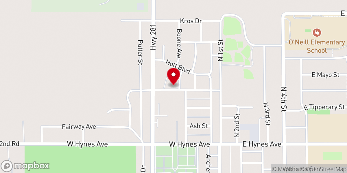Map showing location of First United Methodist Church