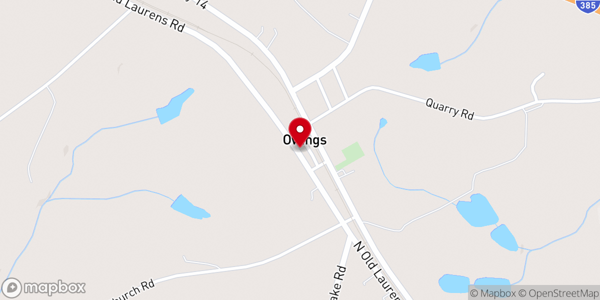 Map showing location of BREAD FROM HEAVEN FAMILY CHURCH INC