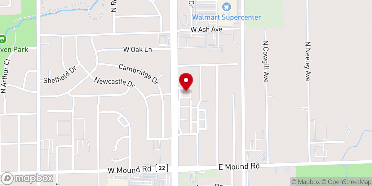 Map showing location of Calvert & Wikoff - Decatur