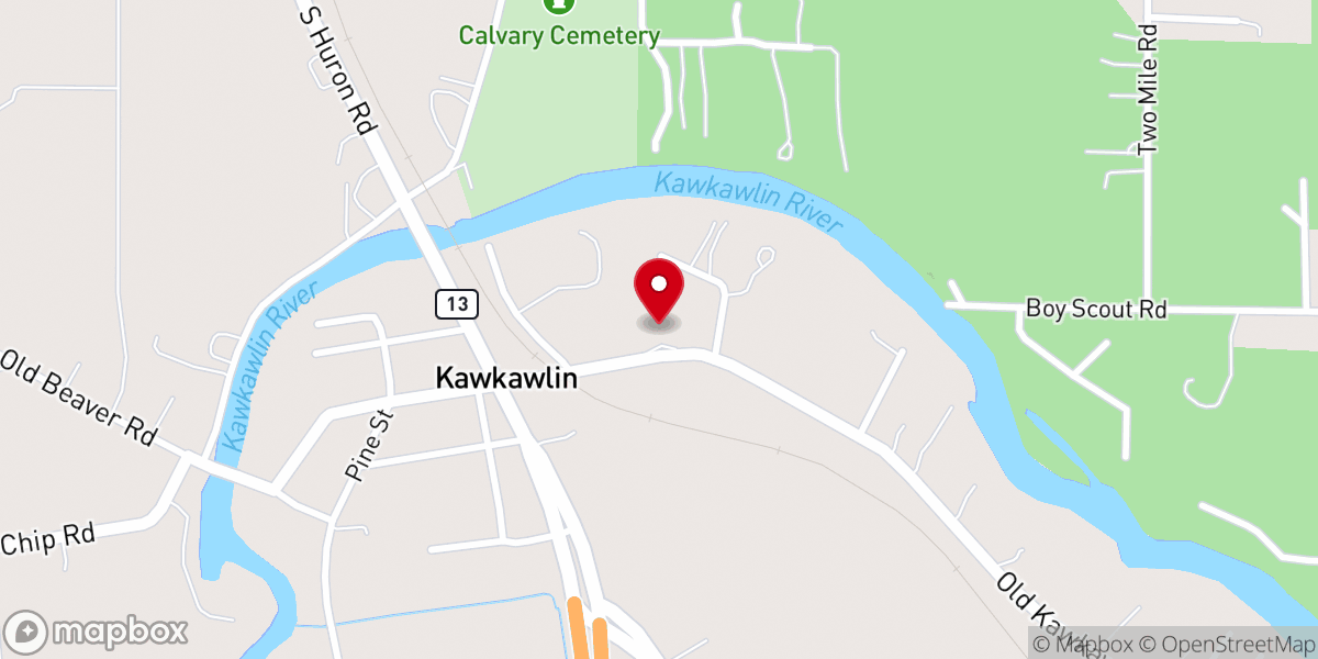 Map showing location of Foundation Church