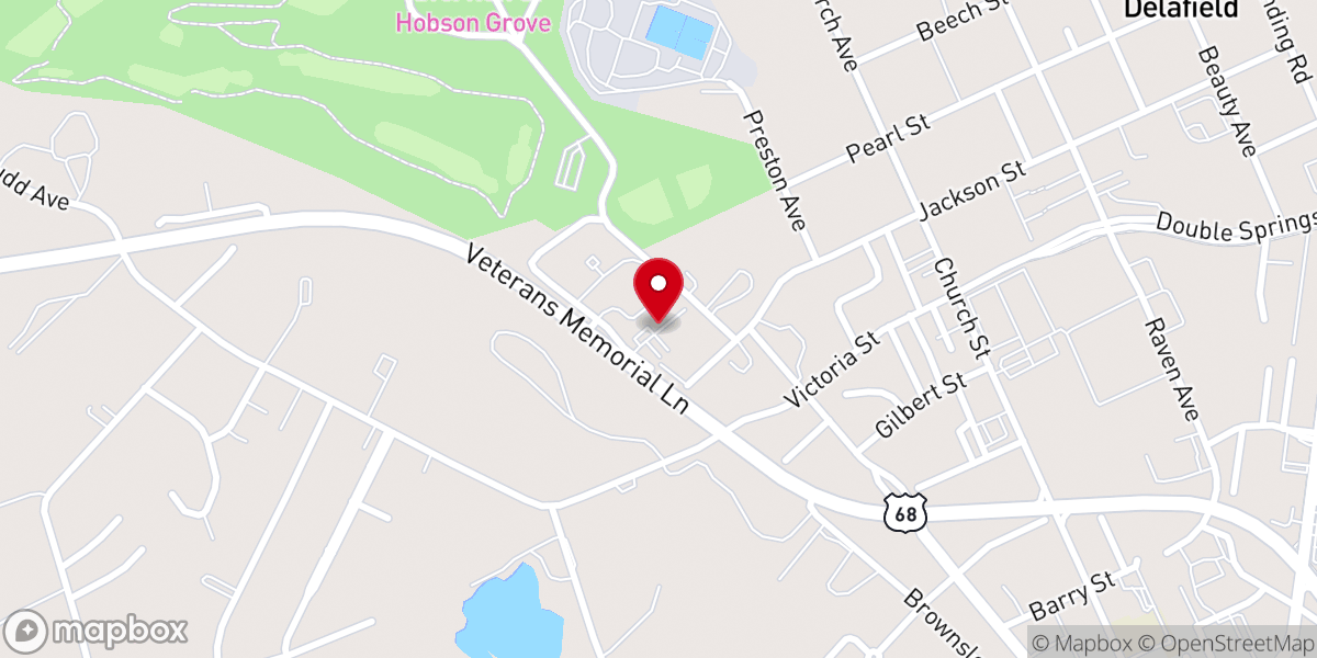 Map showing location of Zomi Christian Church