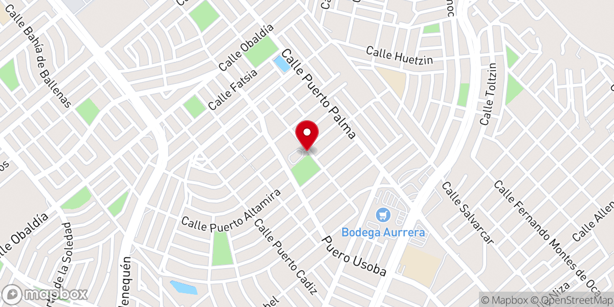 Map showing location of Parroquia Ntra. Sra. de la Esperanza