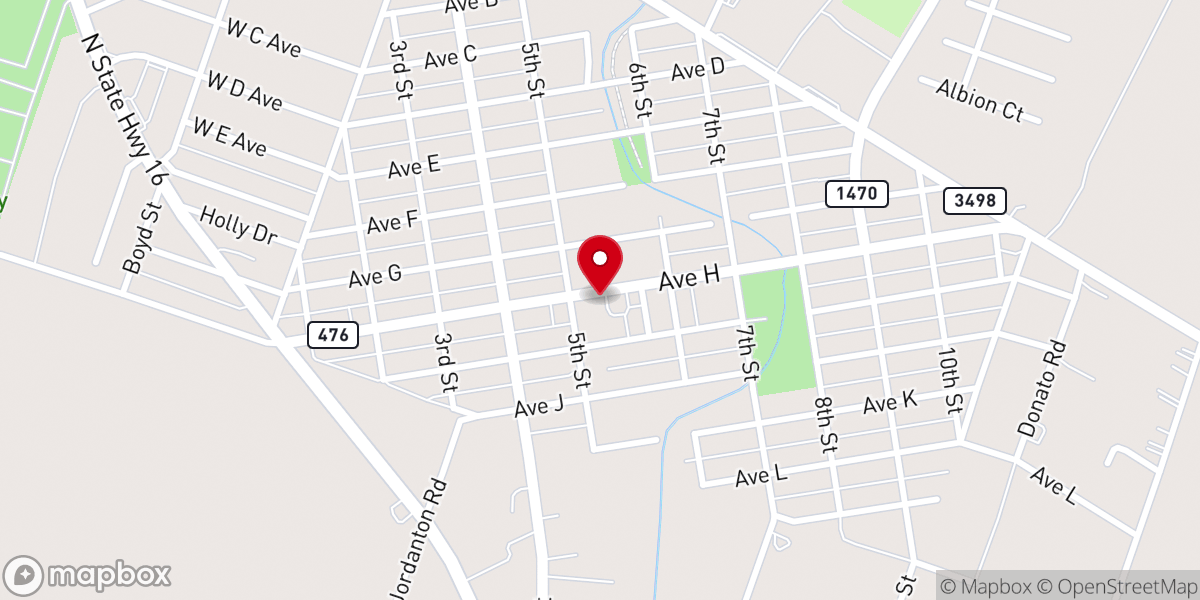 Map showing location of Christians Assistant Ministry