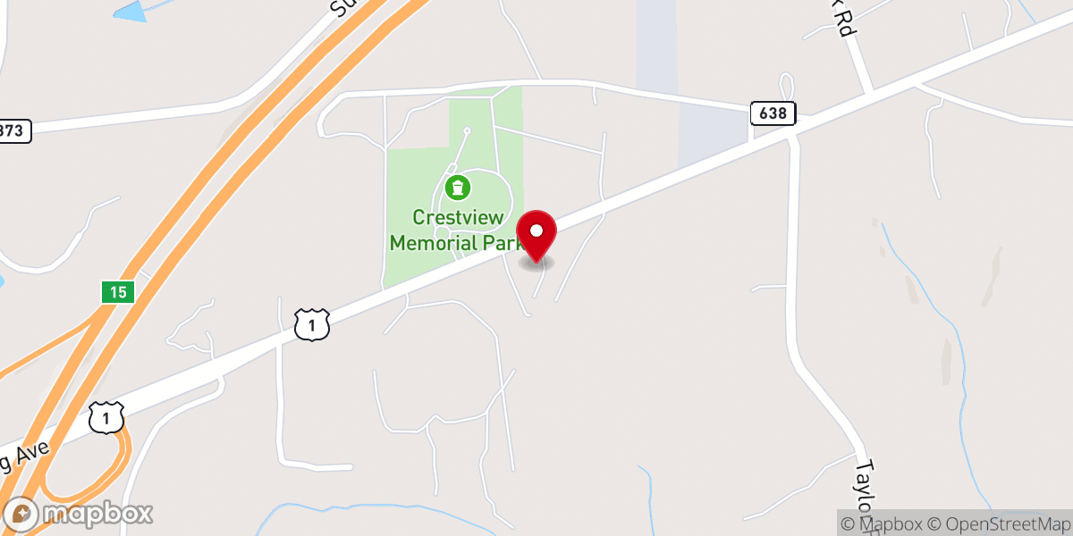 Map showing location of Awesome Faith Ministries