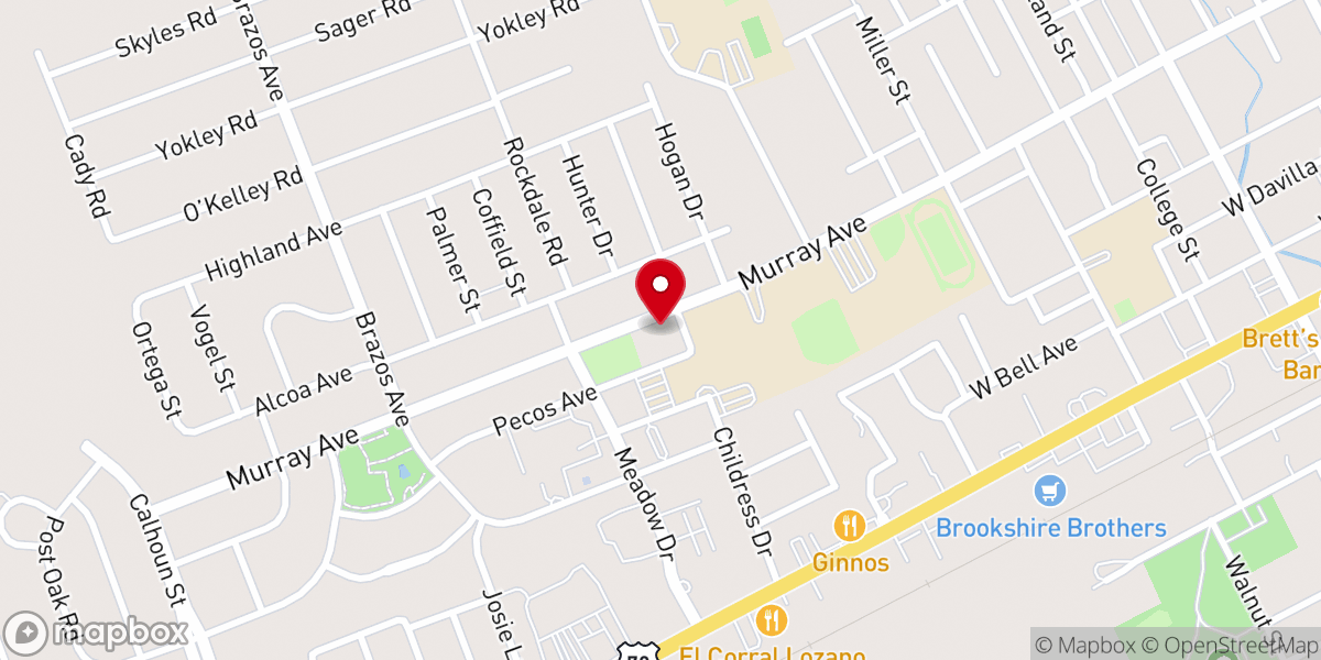 Map showing location of Murray Street Church of Christ