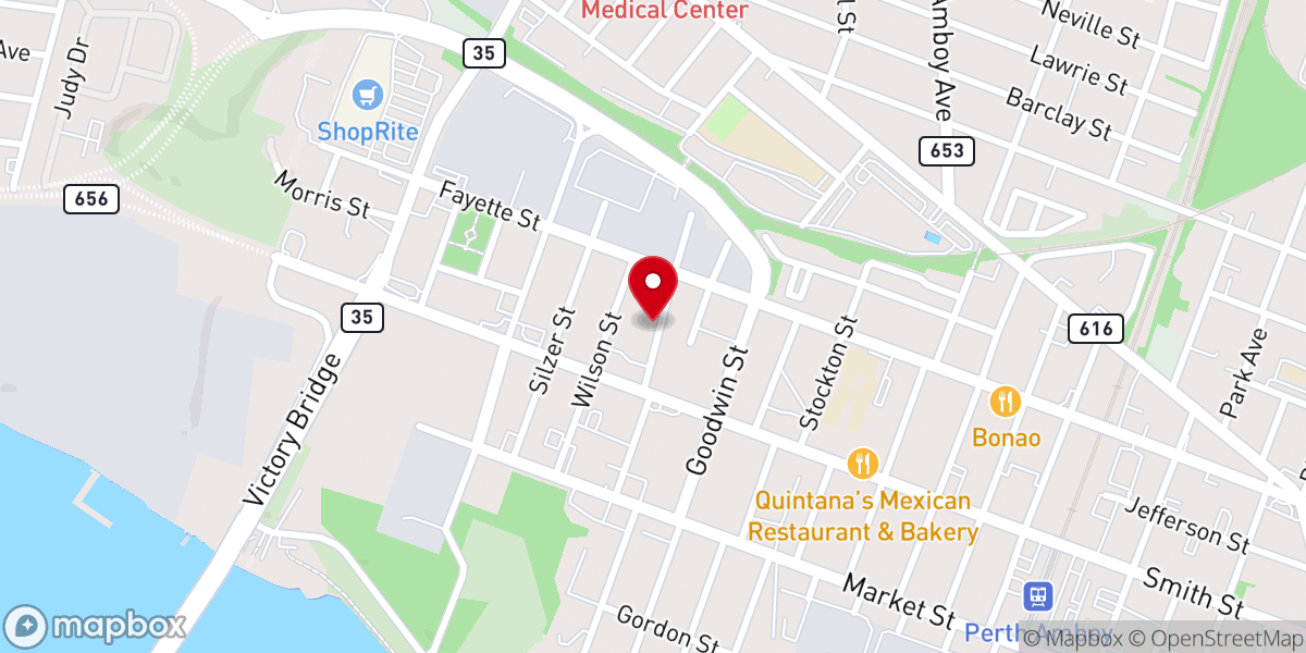 Map showing location of MRC Magyar Reformed Church