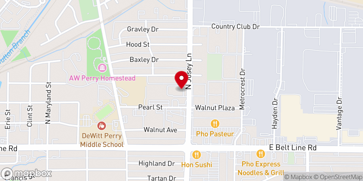 Map showing location of Hanuri Church