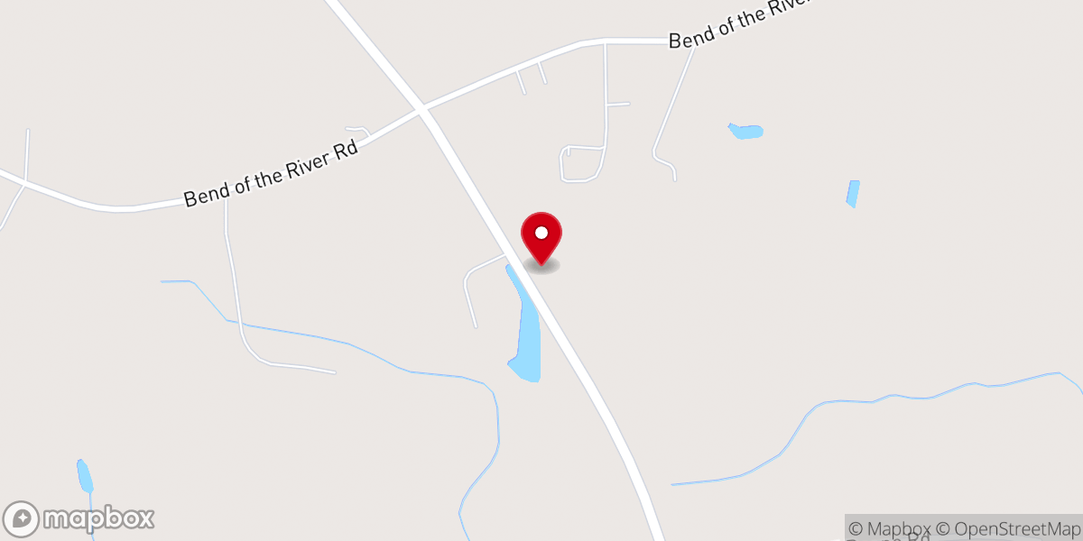 Map showing location of Power House Church of God In Christ