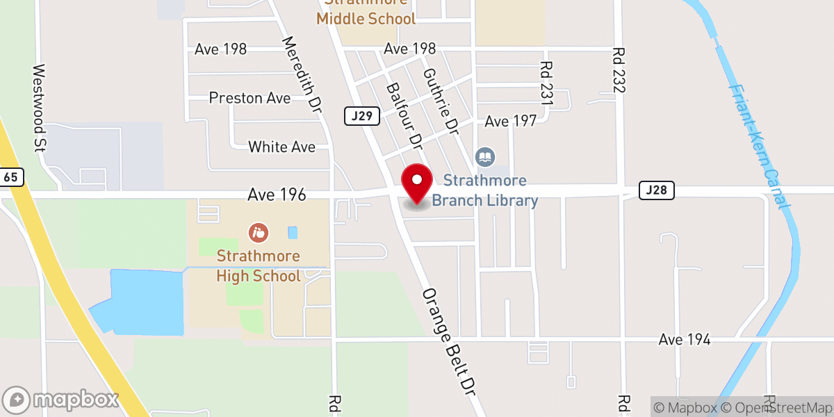 Map showing location of United Methodist Church