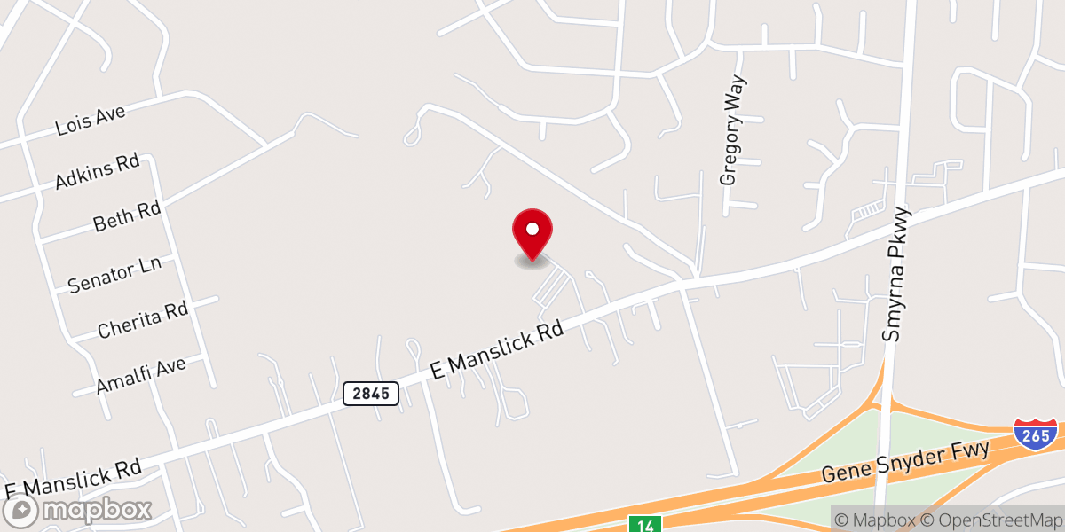 Map showing location of Maple Grove Church