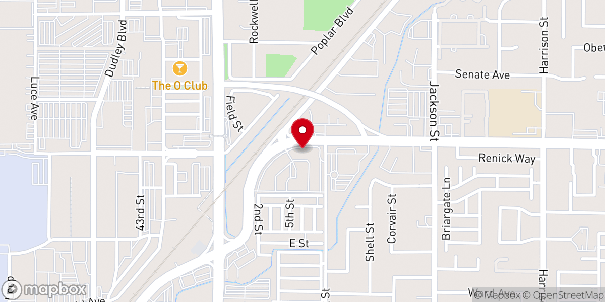 Map showing location of Potters House Slavic Christian Church