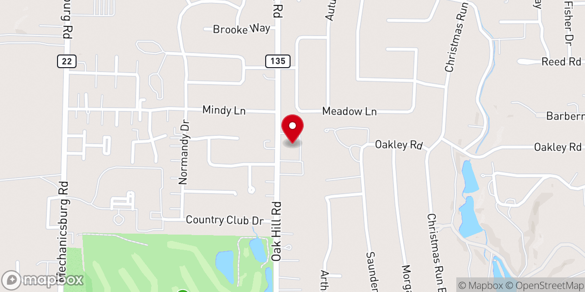 Map showing location of NewPointe Community Church - Wooster