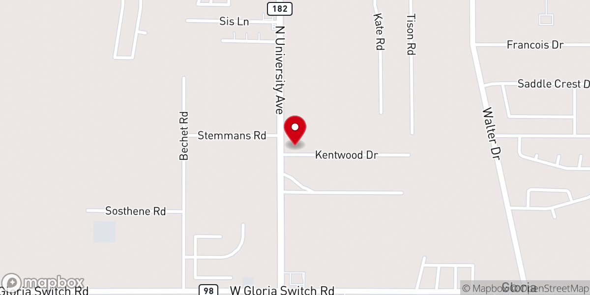 Map showing location of Day Nails & Hair Cottage
