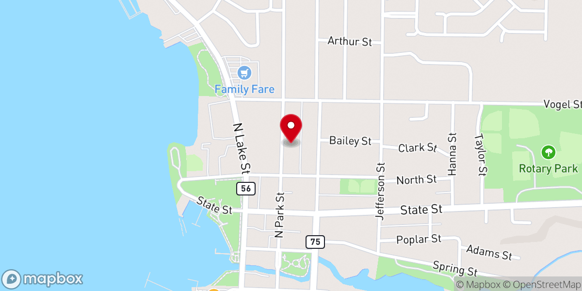 Map showing location of Seventh Day Adventist Church Community Services - Food Pantry