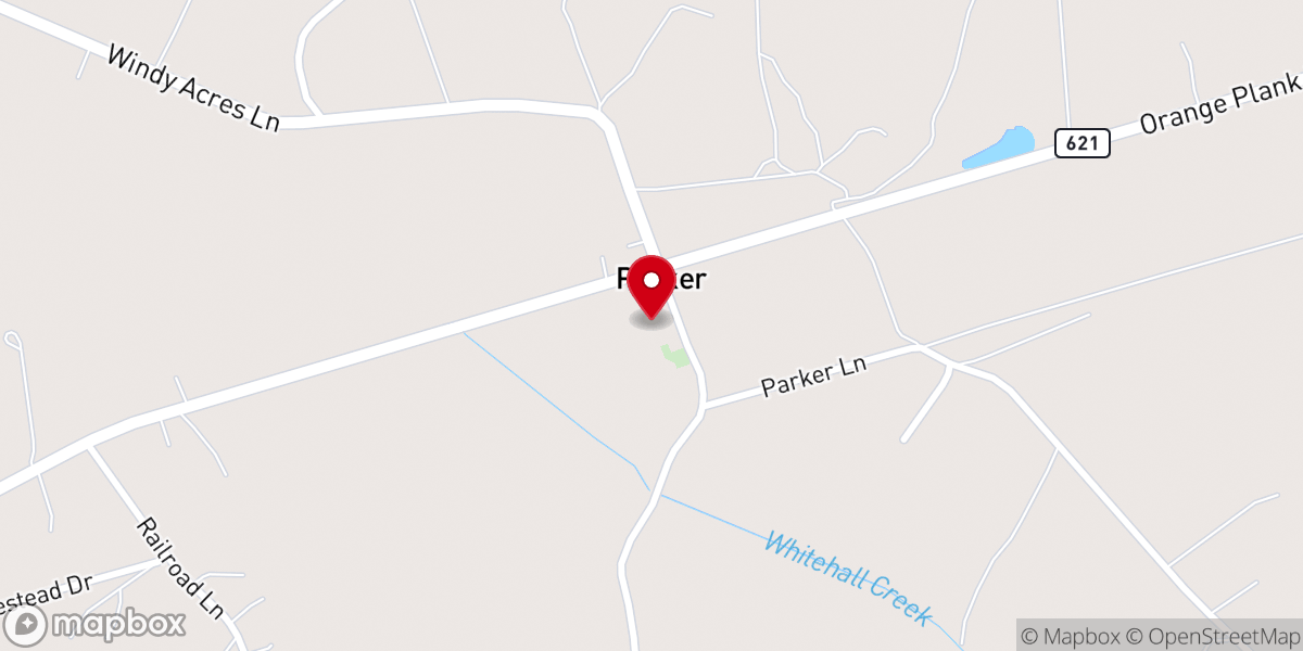 Map showing location of Grace Church