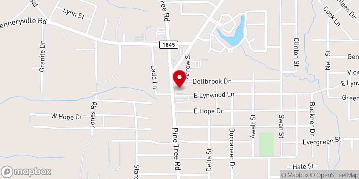 Map showing location of St Matthew's Catholic Church